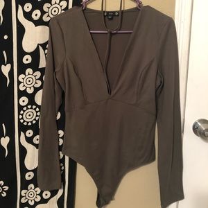 Olive green Onesie/Bodysuit